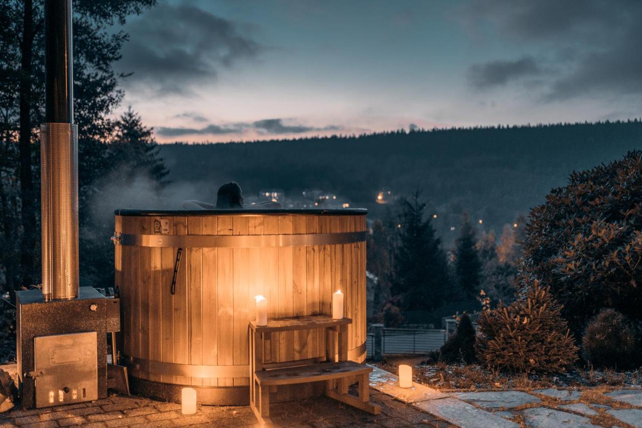 Świeradów-Zdrój Zimowy Domek Boutique Rooms - Adults Only Vege المظهر الخارجي الصورة