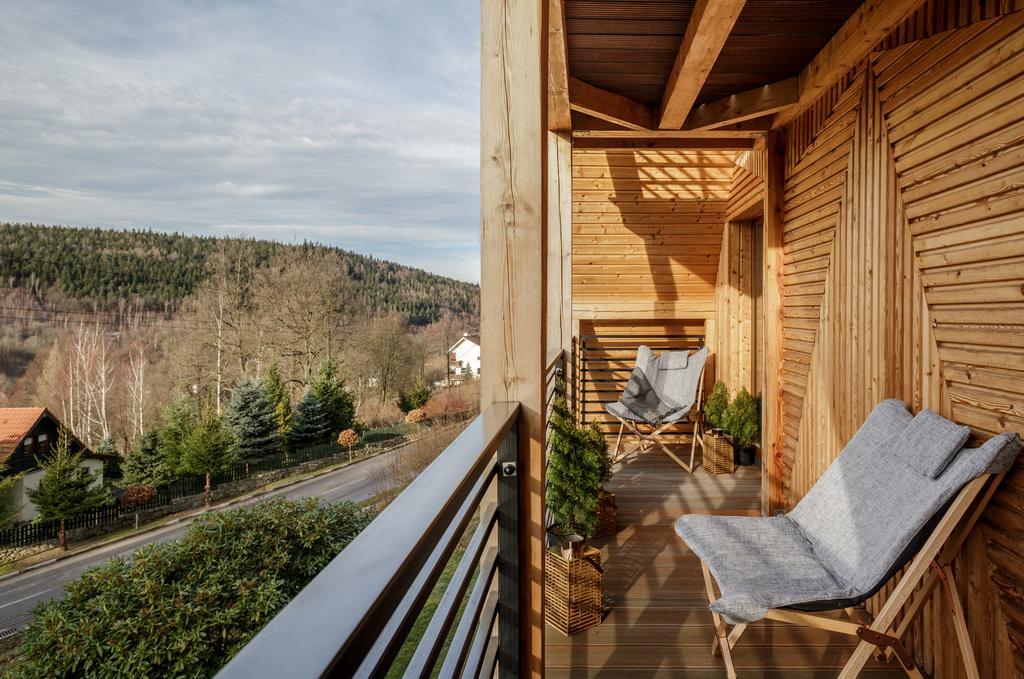Świeradów-Zdrój Zimowy Domek Boutique Rooms - Adults Only Vege المظهر الخارجي الصورة